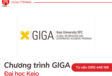 CHƯƠNG TRÌNH HỆ TIẾNG ANH GIGA (BẬC CỬ NHÂN) CỦA ĐẠI HỌC KEIO