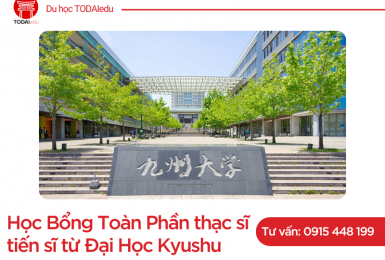 Học Bổng Toàn Phần Sau Đại Học Từ Đại Học Kyushu